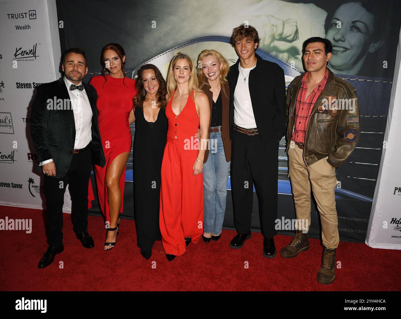 Hollywood FL, USA. 08th Nov, 2024. Ash Avildsen, Kailey Latimer, Amy ...