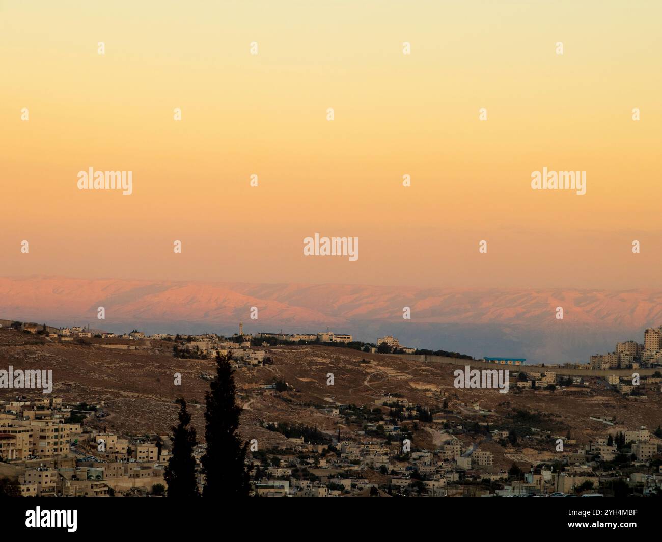 View to the Judean Hills from Jerusalem Stock Photo - Alamy