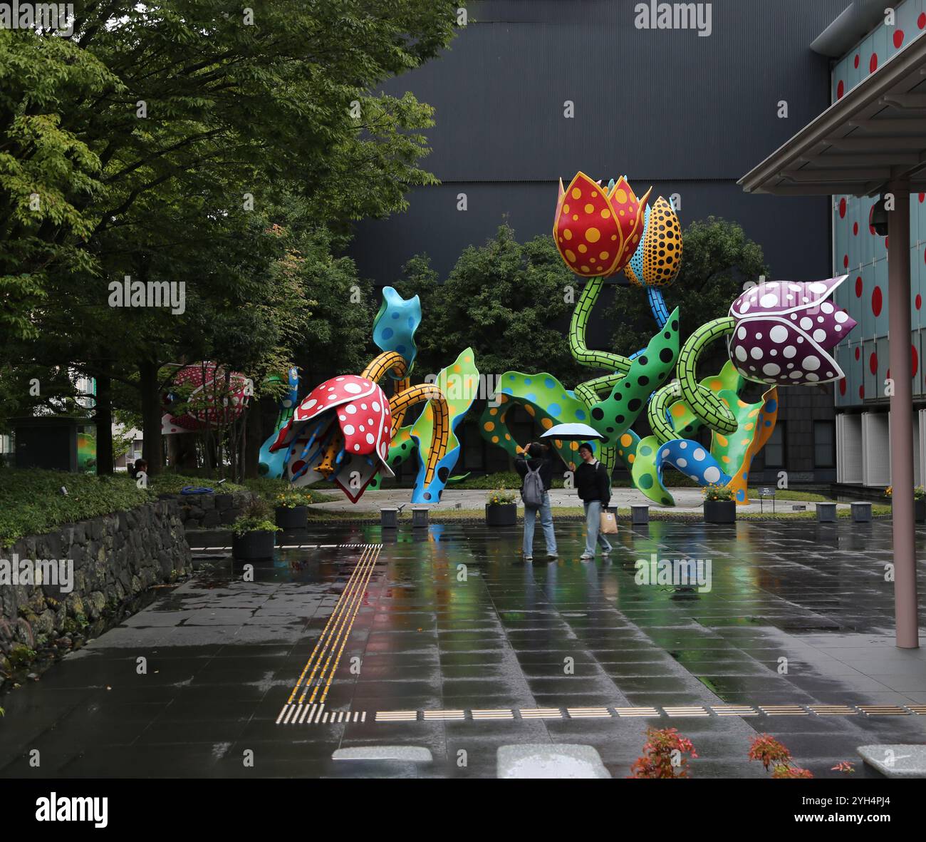 Yayoi kusama flowers hi-res stock photography and images - Alamy