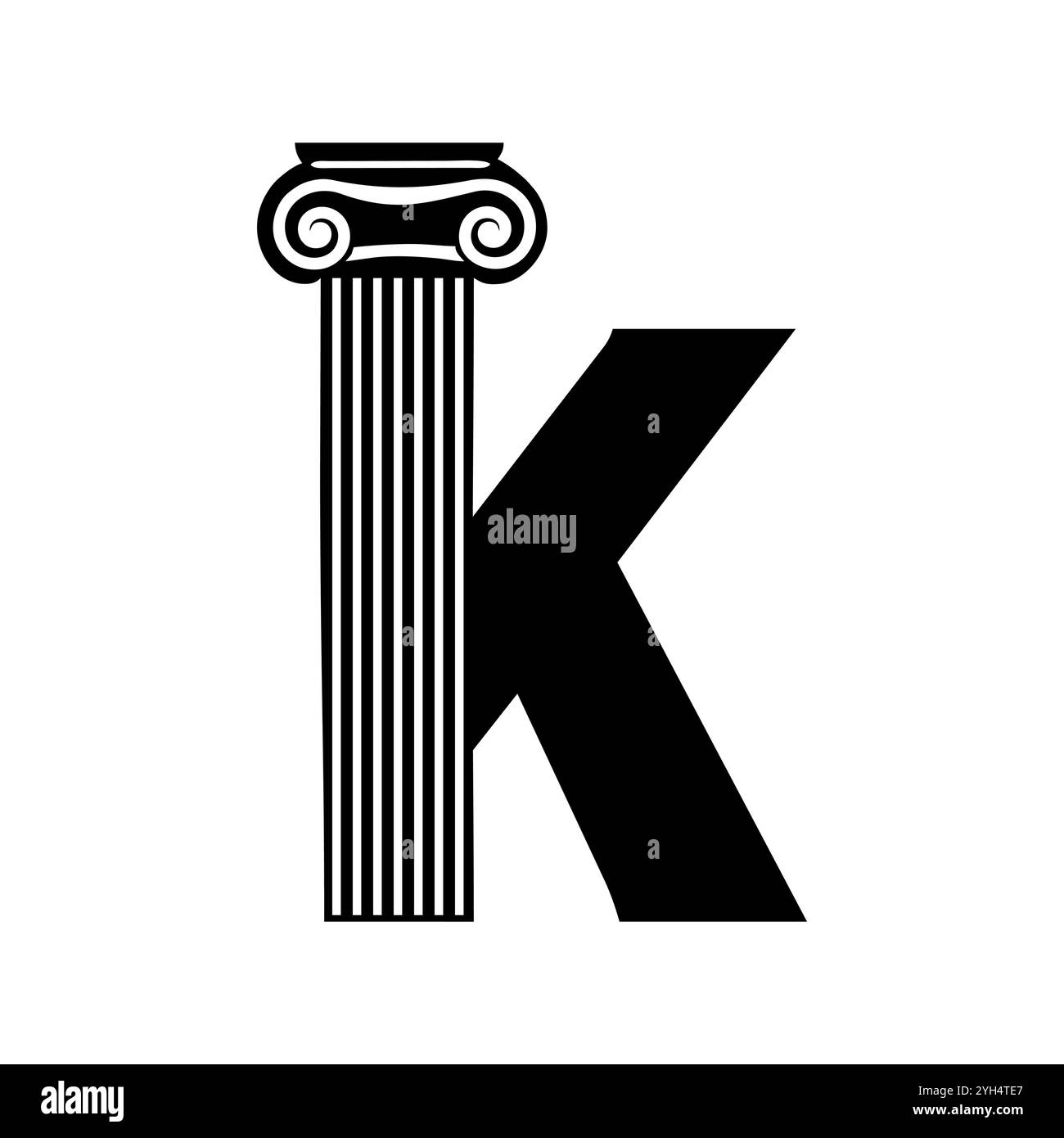  Initial Letter K Logo Design Stock Vector Image & Art - Alamy