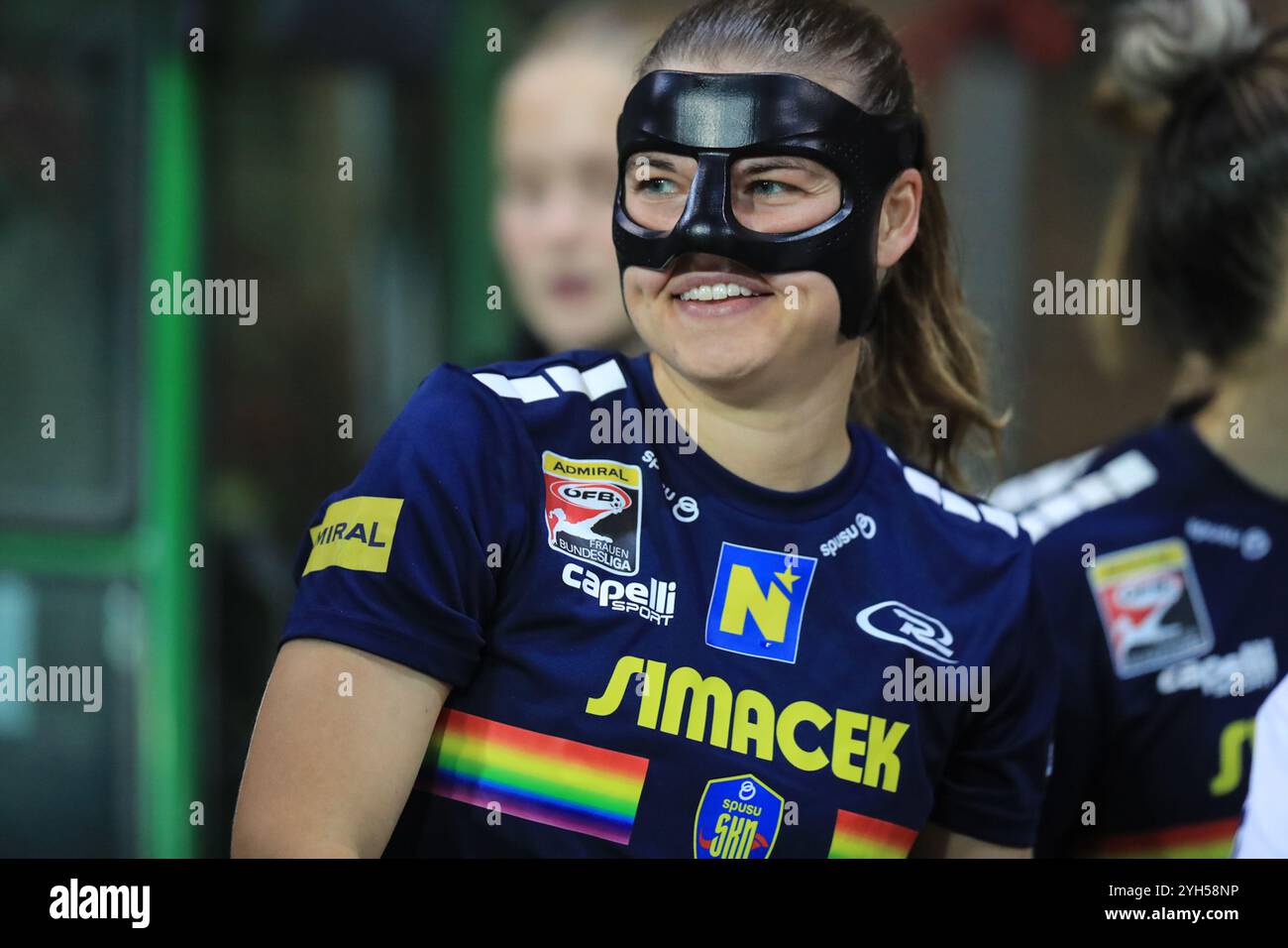 St Polten, Austria, November 9th, 2024: Anna Johanning (3 SKN St Polten ...