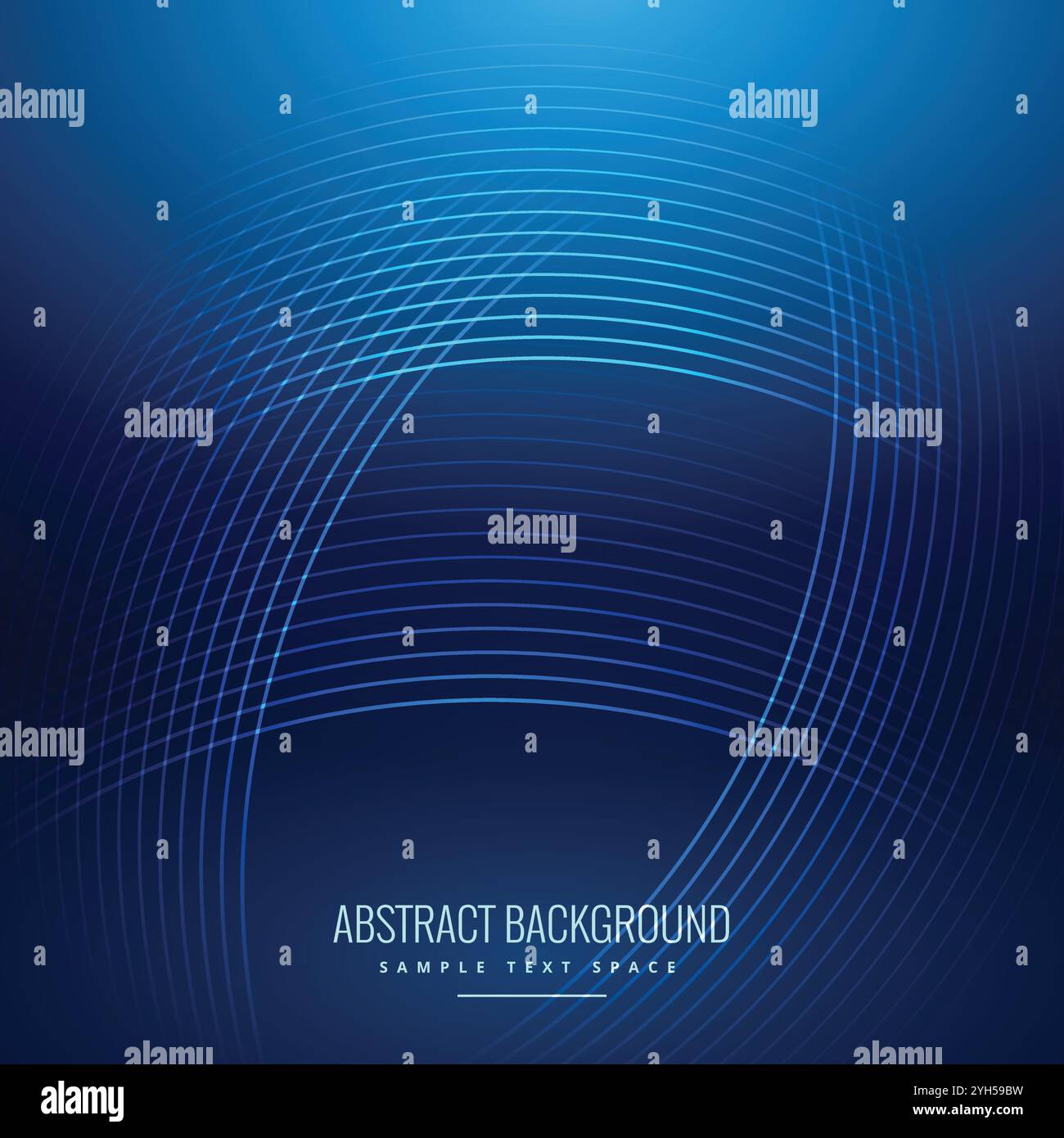 blue background with shiny curve lines Stock Vector Image & Art - Alamy