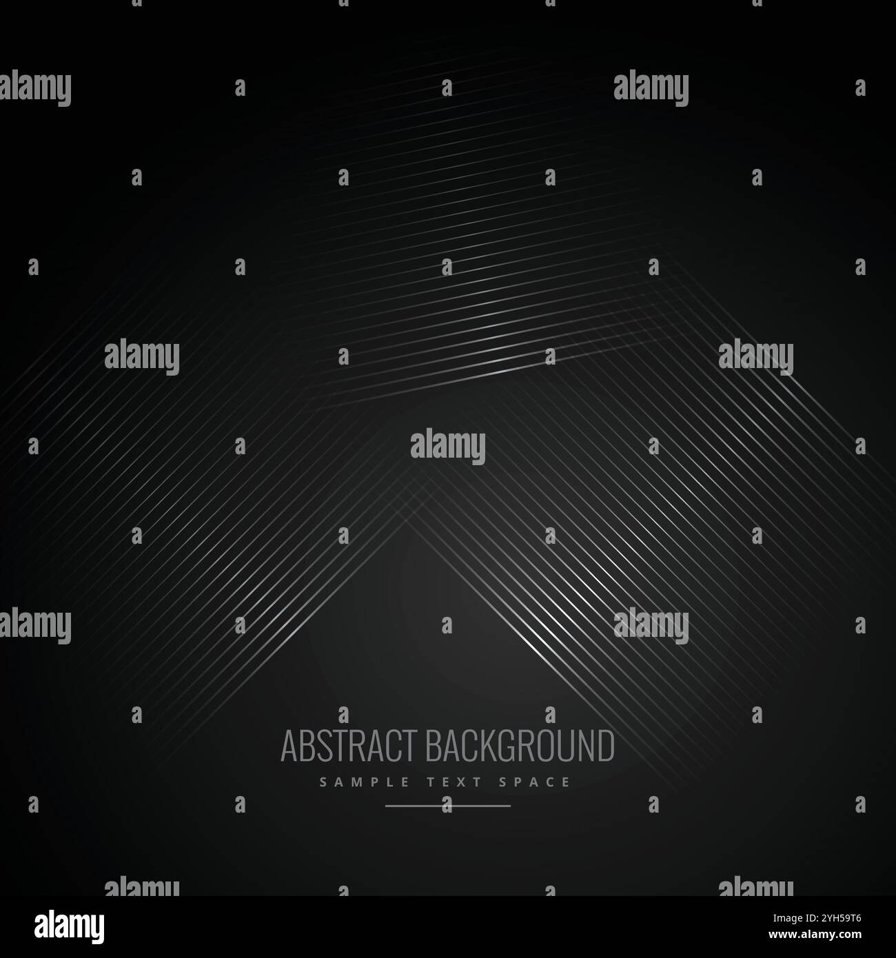 black background with abstract diagonal lines Stock Vector Image & Art ...