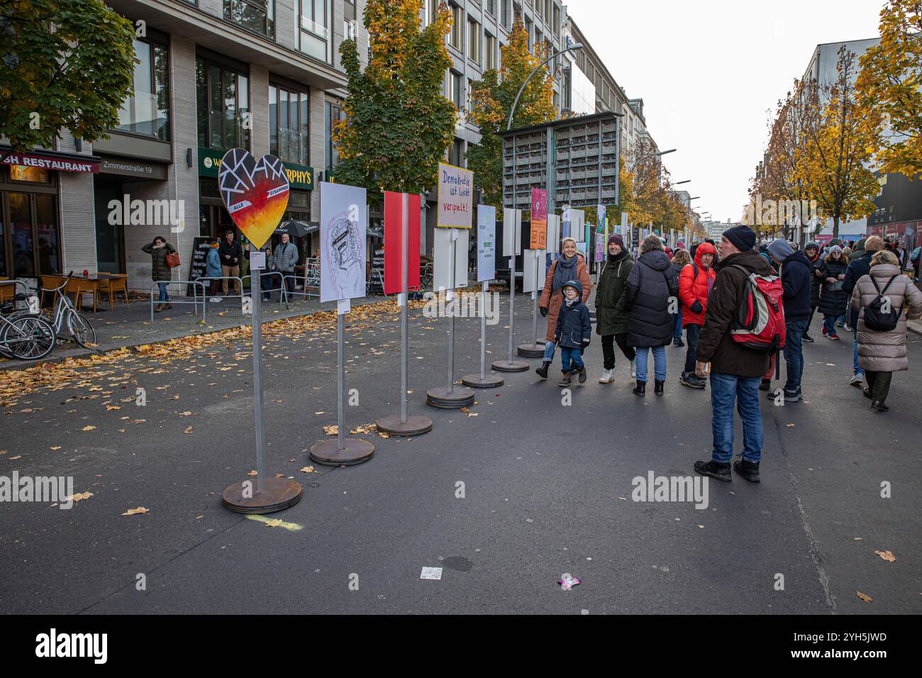 Today, on November 9, 2024, Berlin commemorates the 35th anniversary of ...