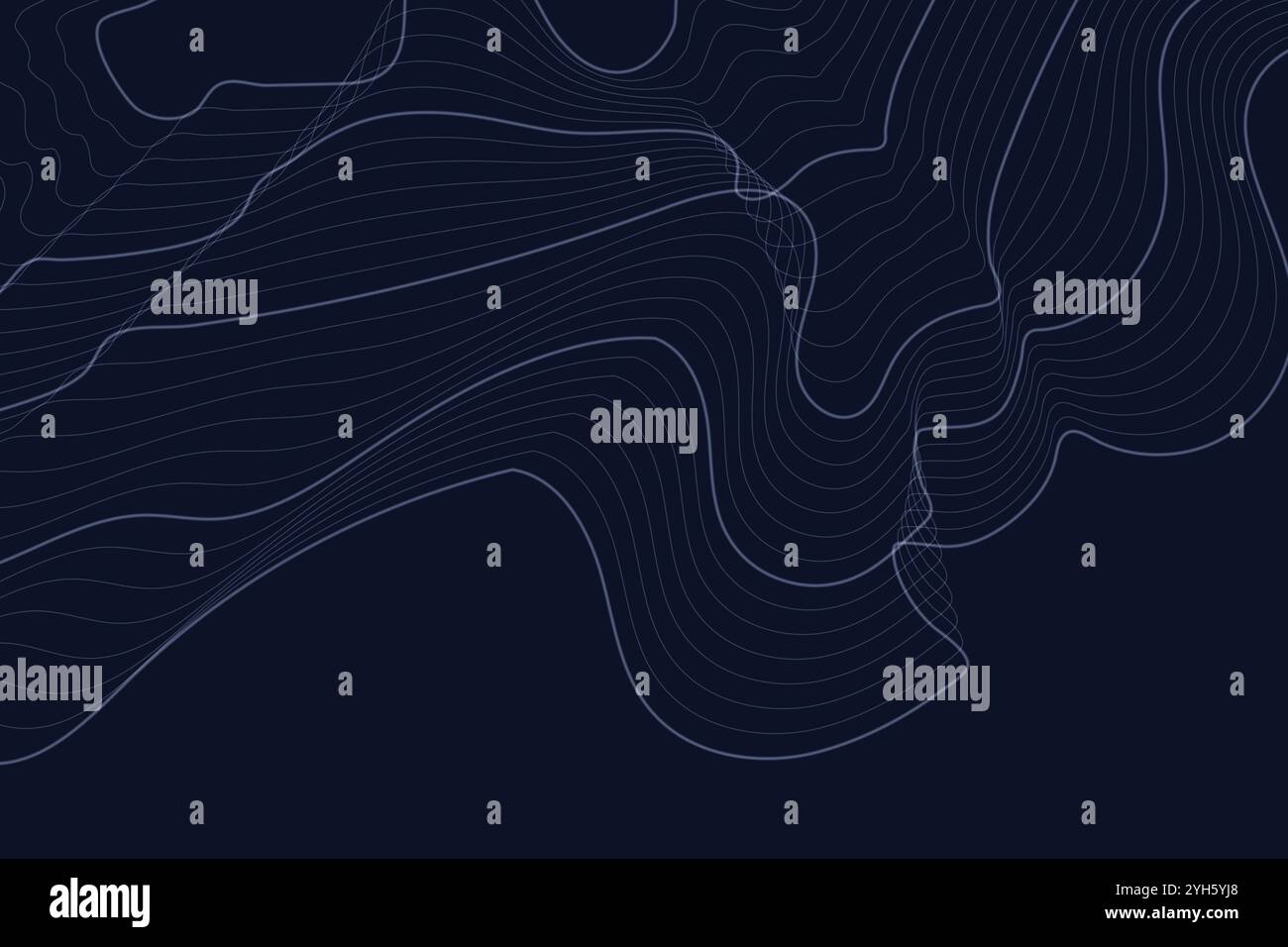 dark background with contour lines Stock Vector Image & Art - Alamy