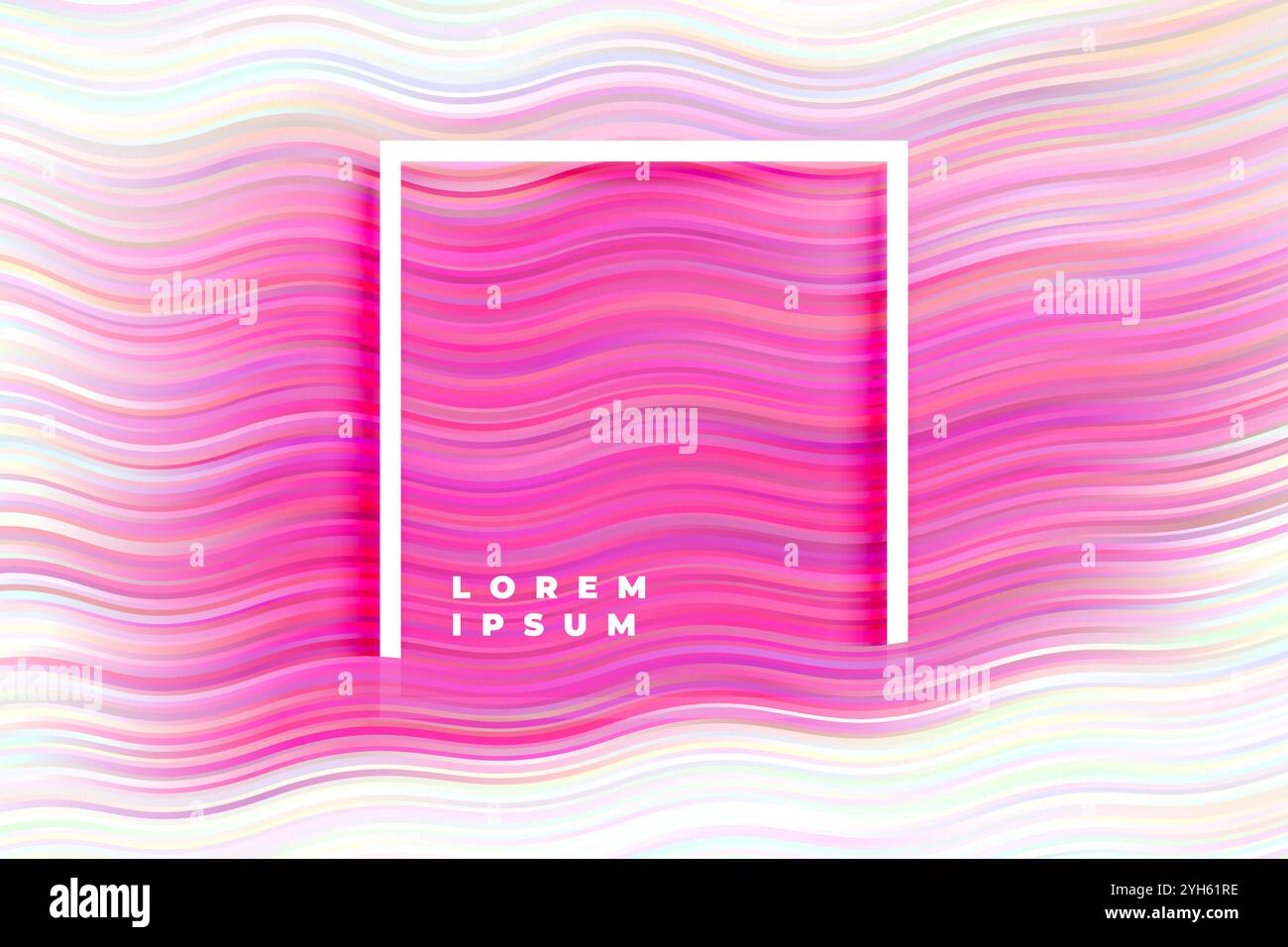 abstract pink line wave background Stock Vector Image & Art - Alamy