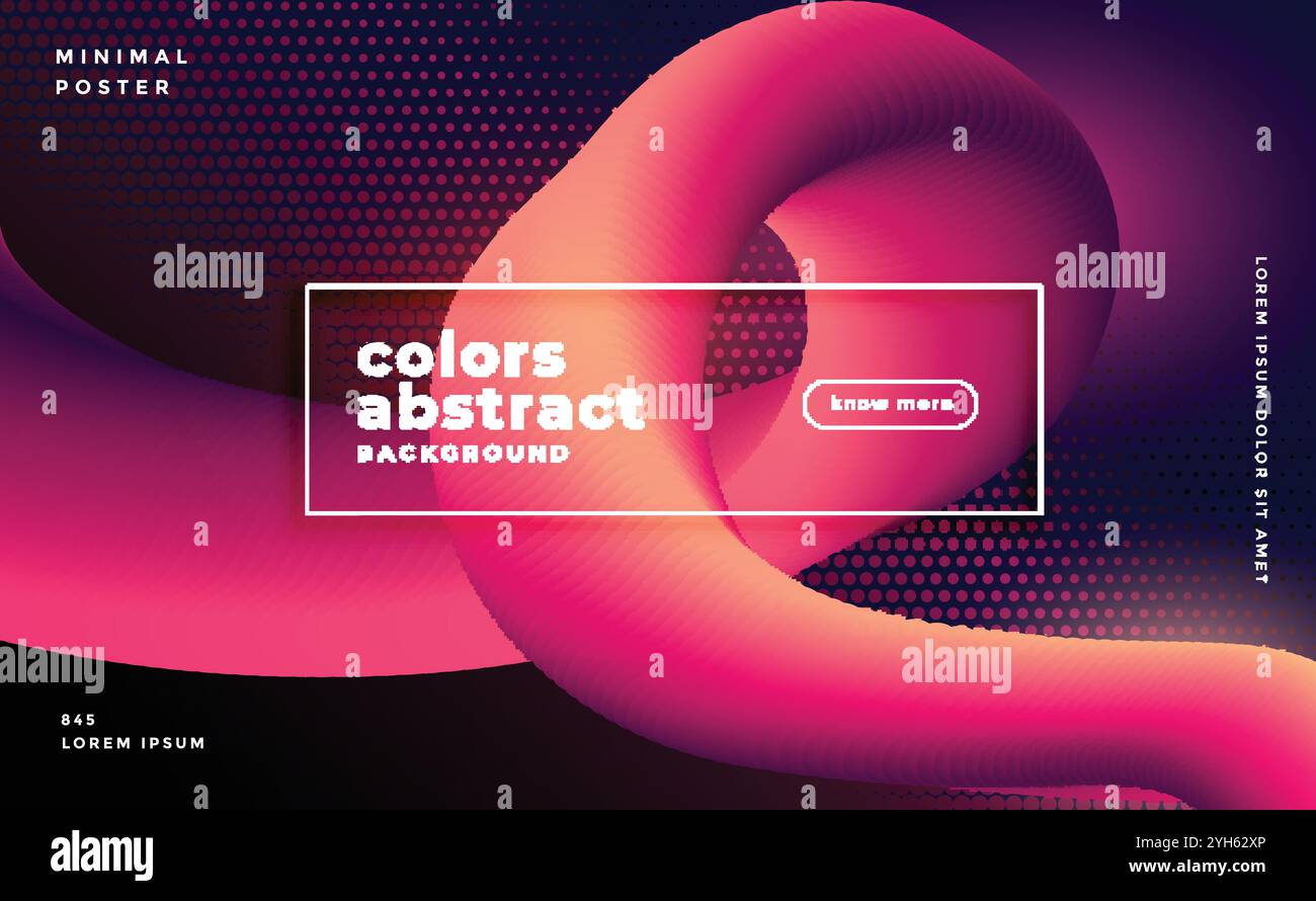 Abstract fluid wave loop background Stock Vector Images - Alamy