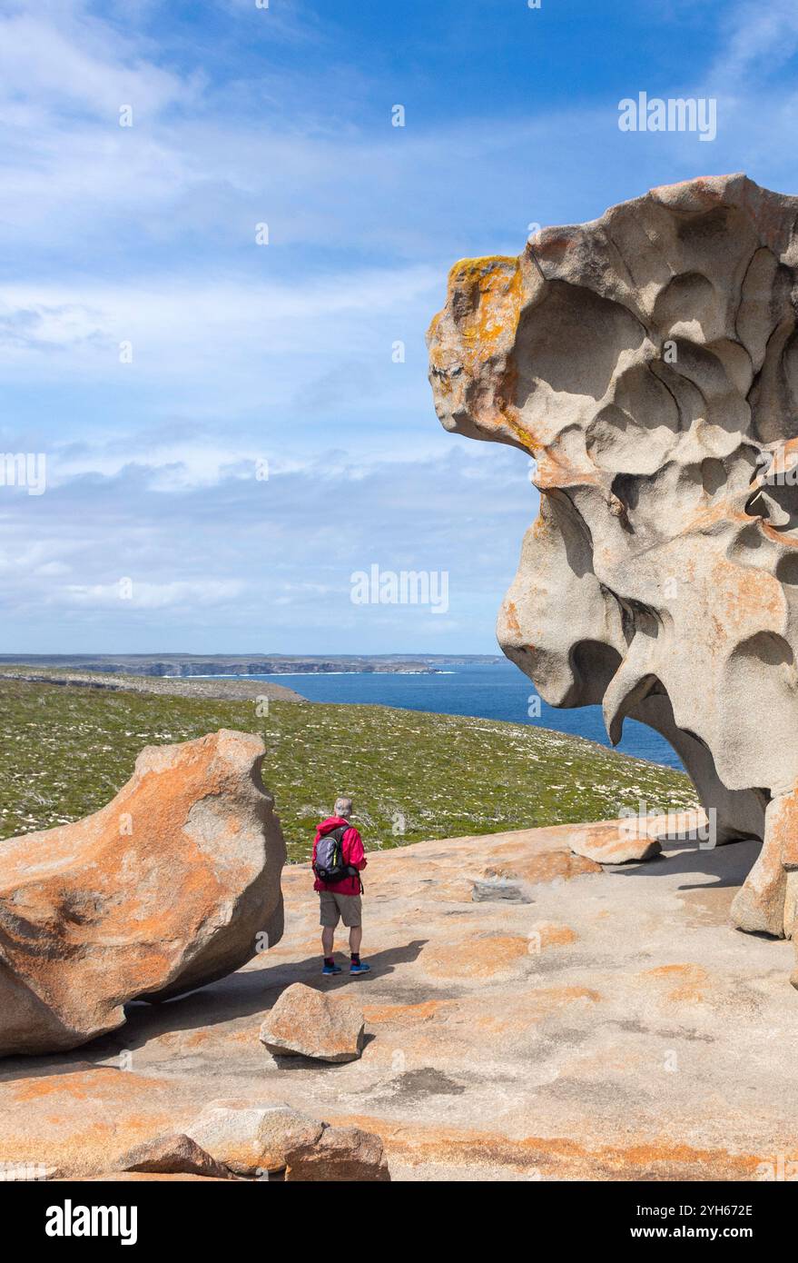 Blue Rocks Flinders The Remarkable Rocks, Flinders Chase National Park, Kangaroo Island ...
