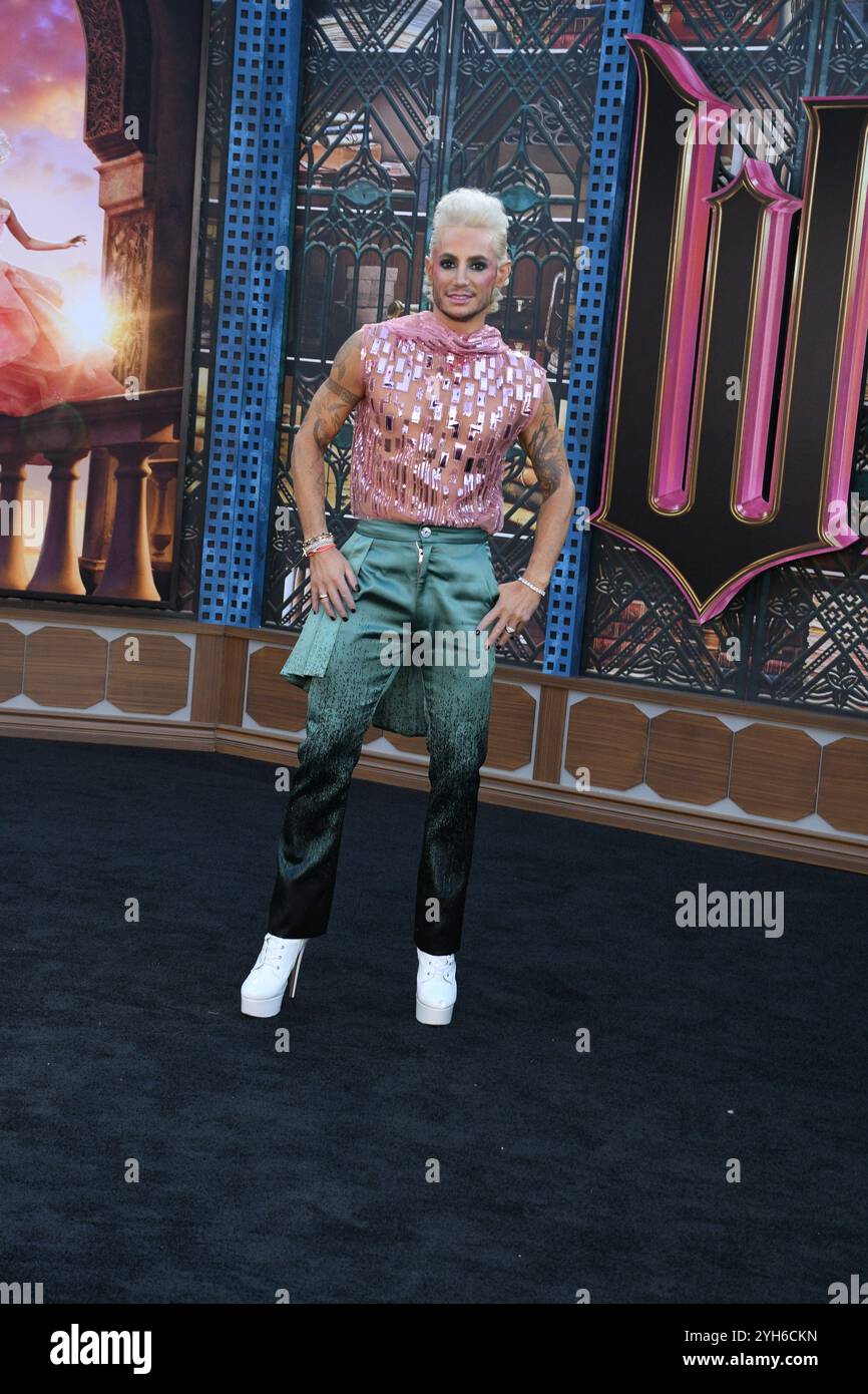 Los Angeles, California, USA 9th November 2024 Actor Frankie Grande ...