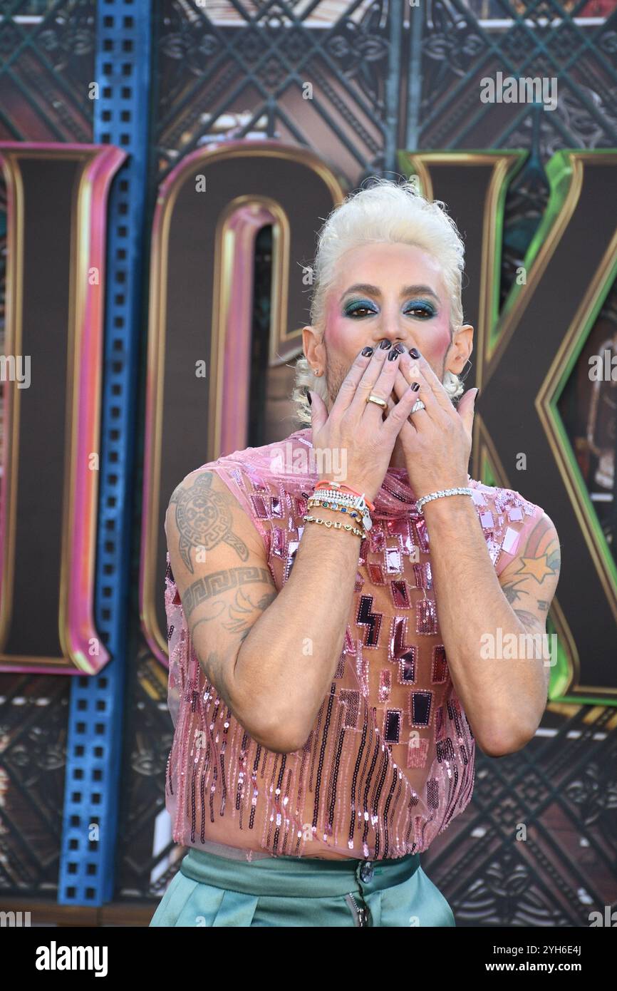 Los Angeles, California, USA 9th November 2024 Actor Frankie Grande ...