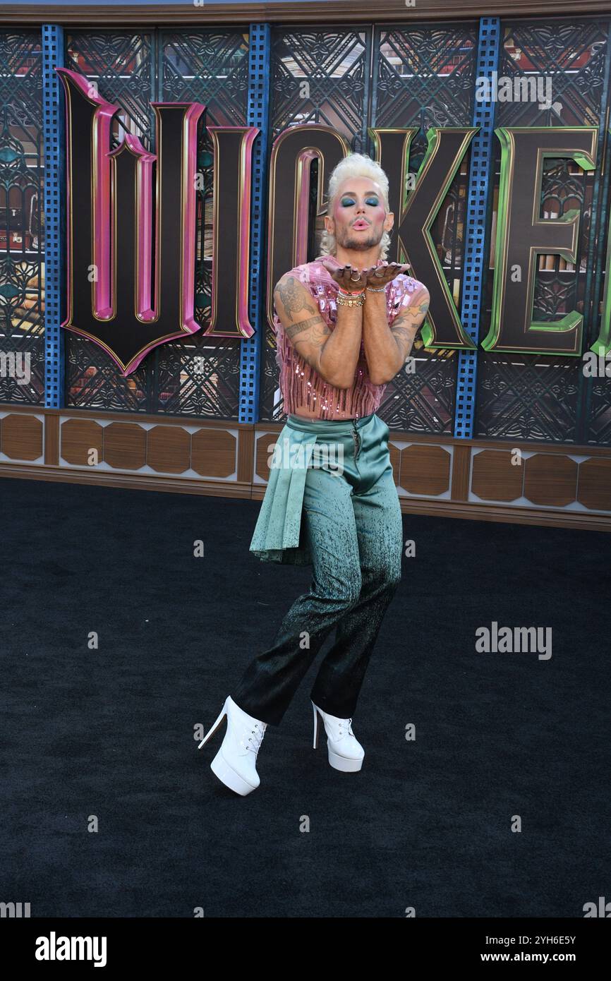 Los Angeles, California, USA 9th November 2024 Actor Frankie Grande ...