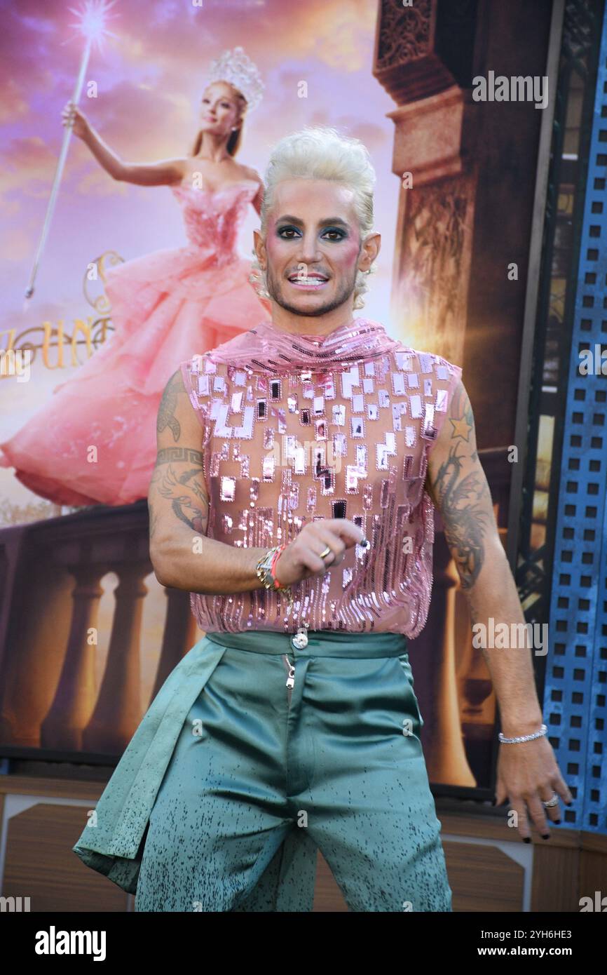 Los Angeles, California, USA 9th November 2024 Actor Frankie Grande ...