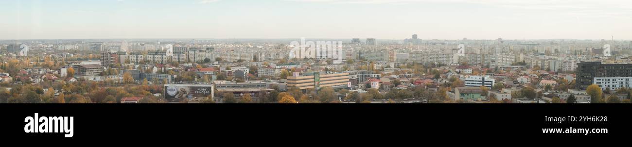 Bucharest, Romania - November 4, 2024: Overview of Floreasca area in ...