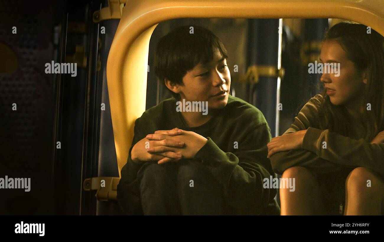 IZAAC WAN and MAHAELA PARK in DIDI (2024), directed by SEAN WANG