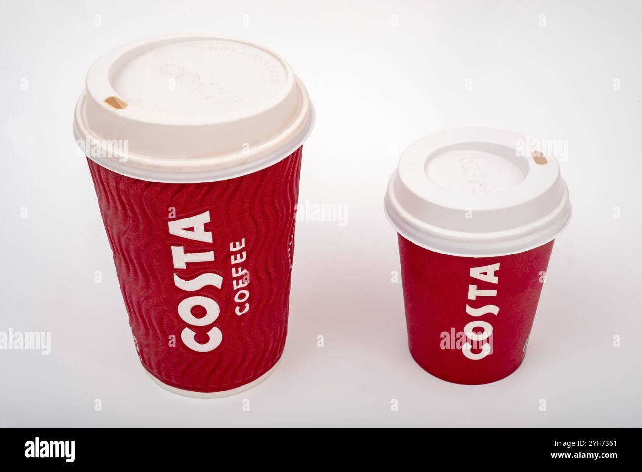 Costa coffee cups Stock Photo - Alamy