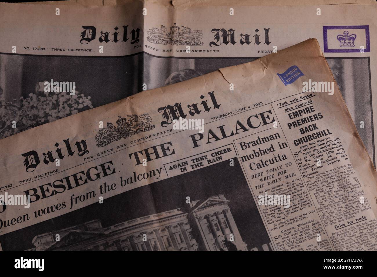 Daily mail newspaper 1896 hi-res stock photography and images - Alamy
