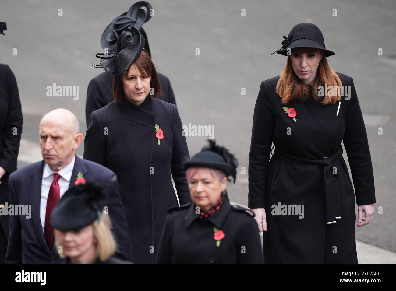 Chancellor of the Exchequer Rachel Reeves (left) and Deputy Prime ...