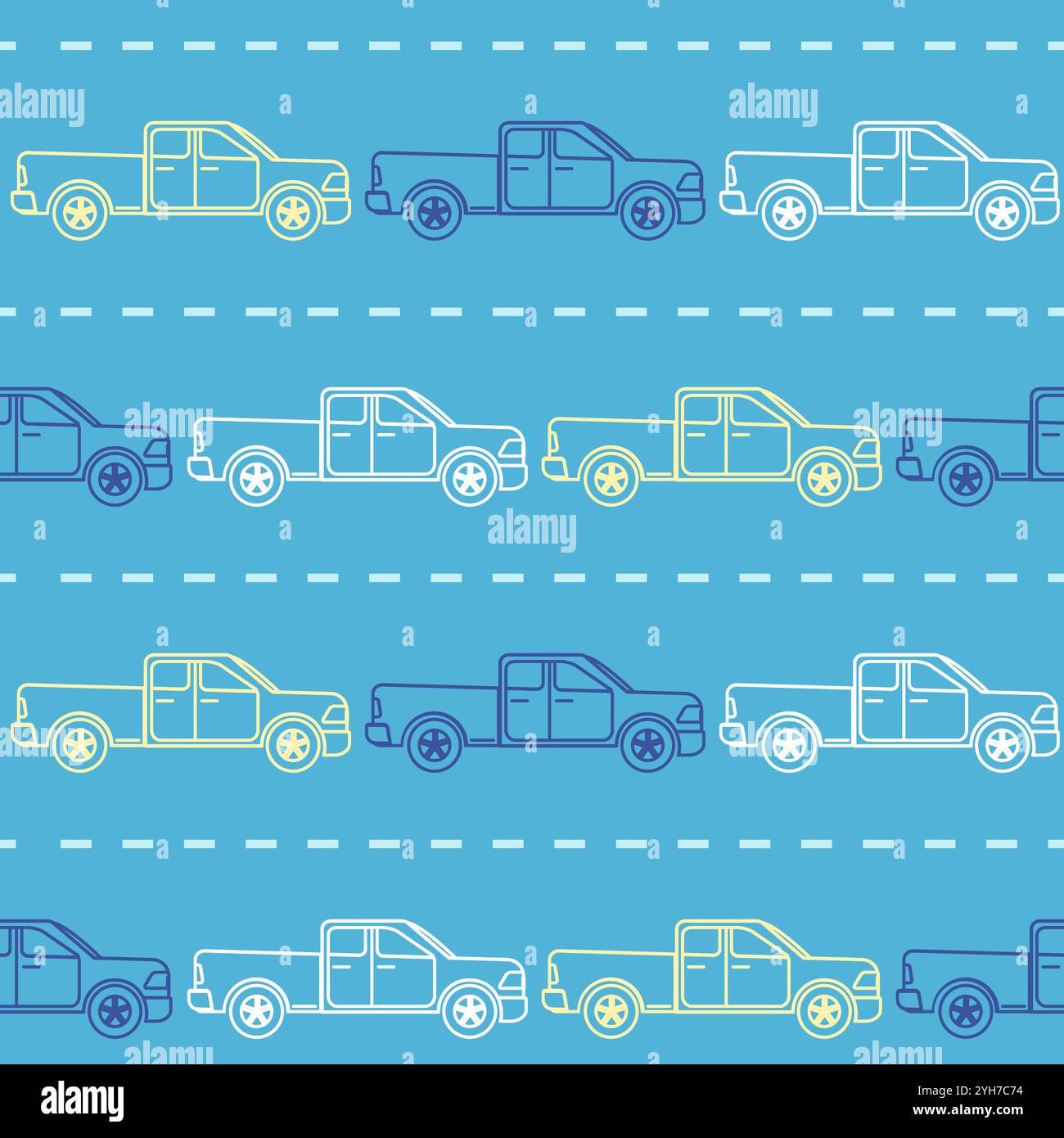 Car traffic jam cross Stock Vector Images - Alamy