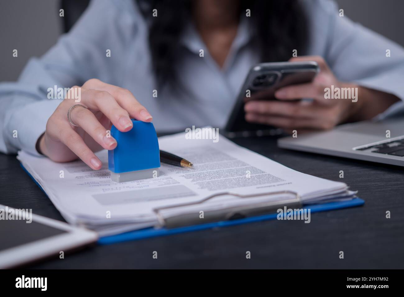 Business approval process office hi-res stock photography and images ...