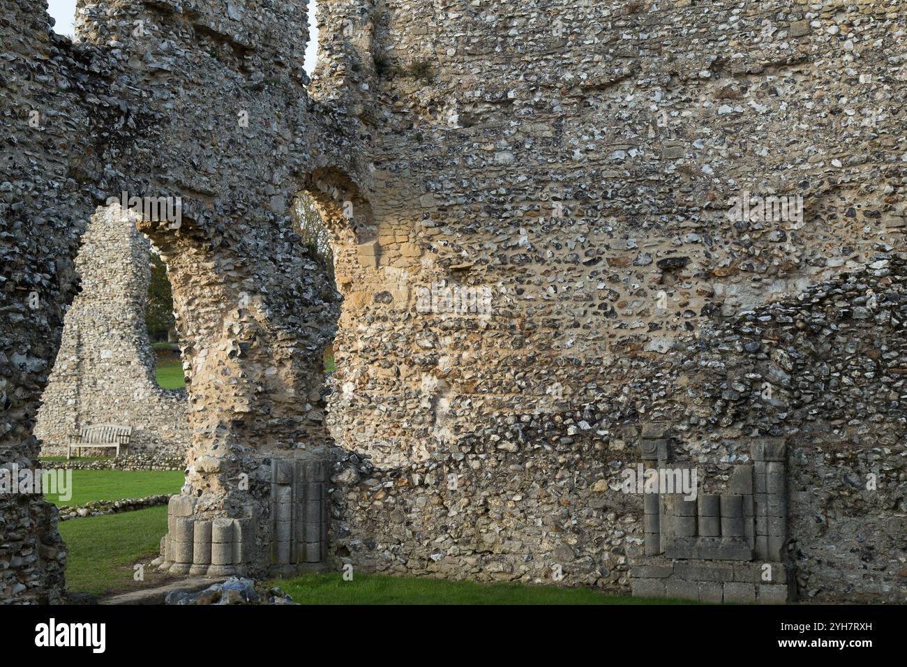 ruins Castle Acre Cluniac Priory Stock Photo - Alamy