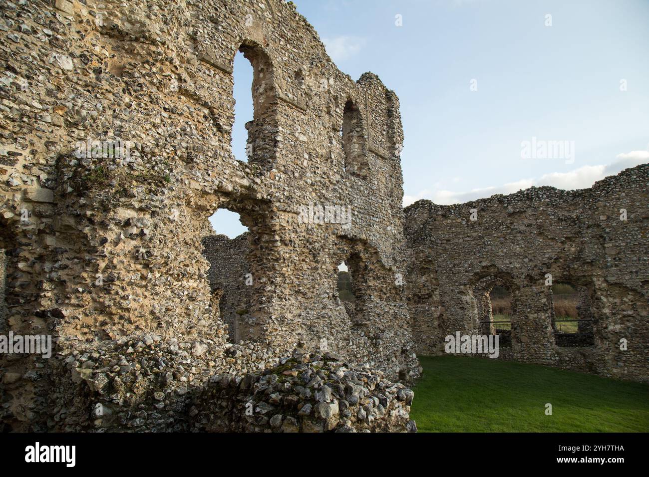 ruins Castle Acre Cluniac Priory Stock Photo - Alamy
