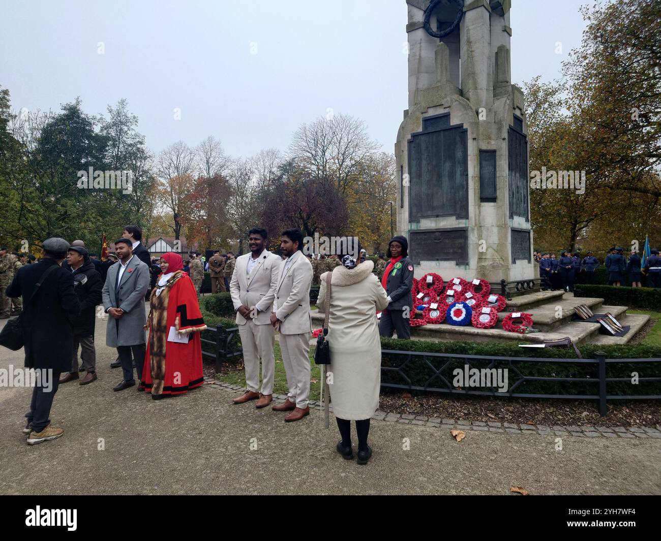 Newham remembrance day hi-res stock photography and images - Alamy