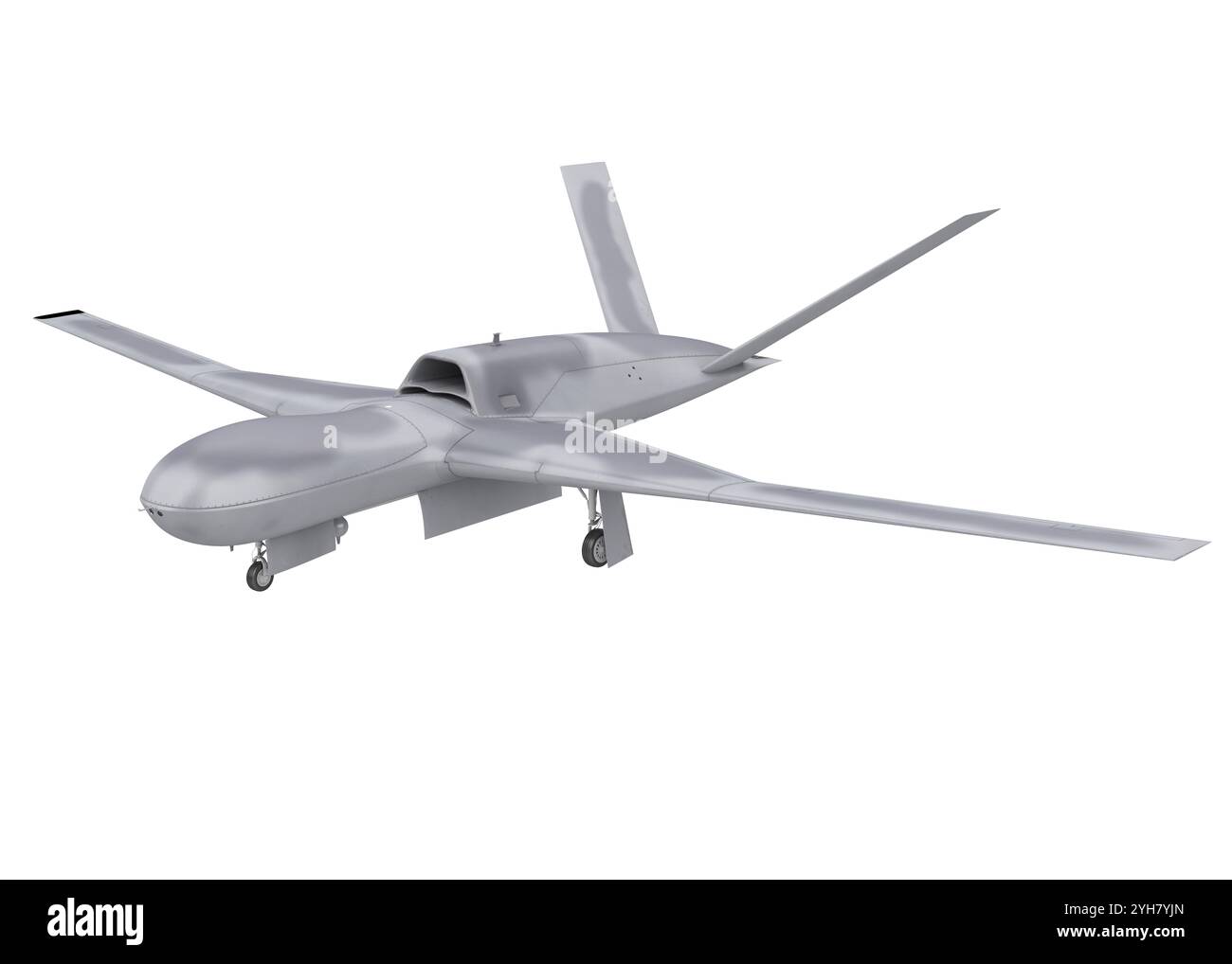 Military Drone Isolated Stock Photo Alamy