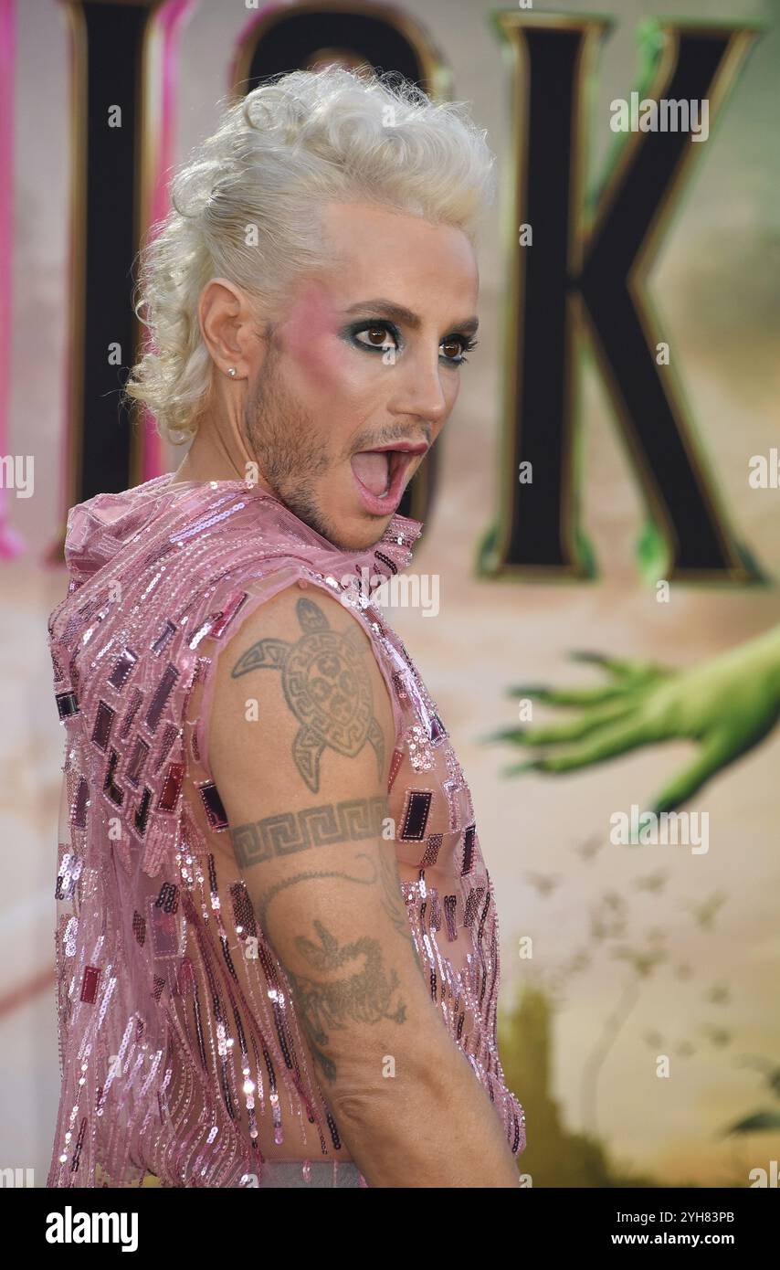 Los Angeles, USA. 09th Nov, 2024. Frankie Grande arriving to the ...