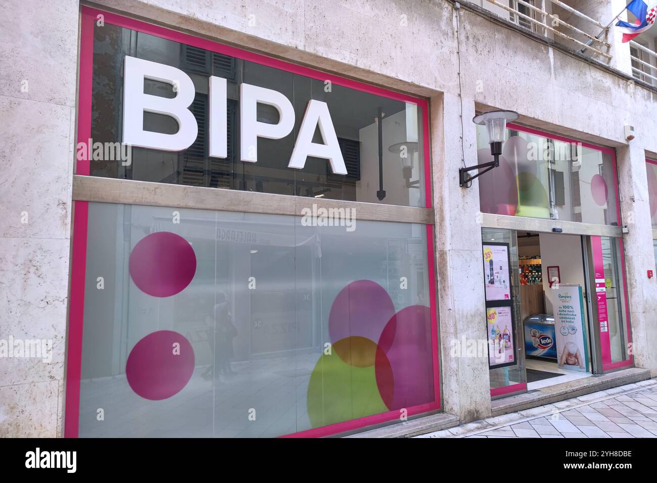 Zadar, Kroatien, 14.10.2024: Bipa Copyright: xdtsxNachrichtenagenturx dts 50096 Stock Photo