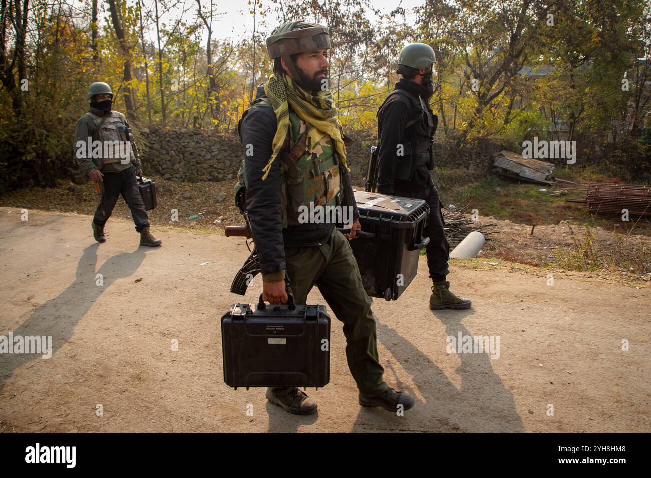 Police india patrol hi-res stock photography and images