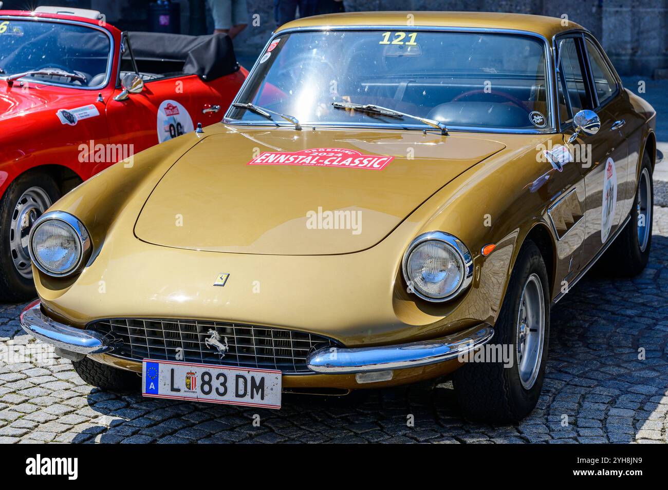 steyr, austria, 10 july 2024, ennstal classic, competition for vintage ...