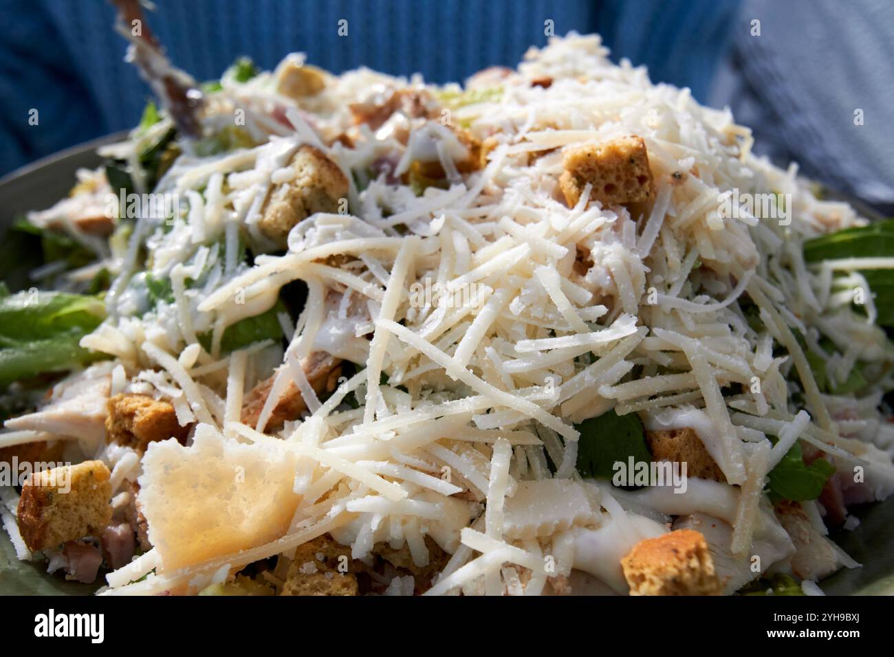 classic caesar salad, county mayo, republic of ireland Stock Photo