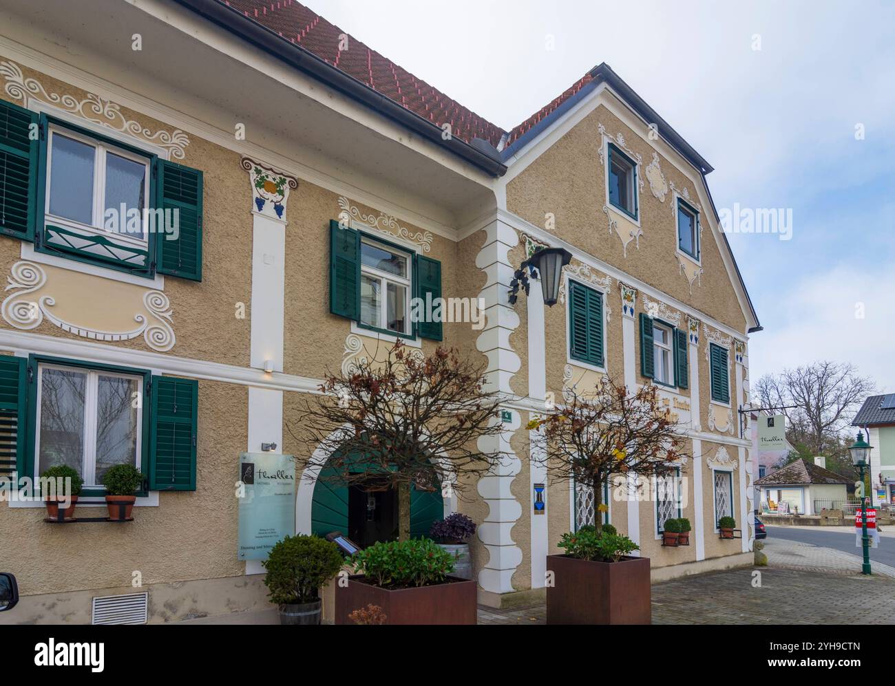 inn Gasthof zur Traube Thaller Sankt Veit in der Südsteiermark Süd-Steiermark Steiermark, Styria Austria Stock Photo