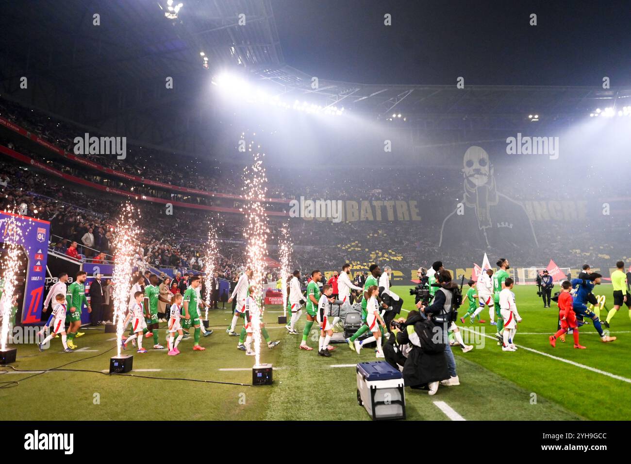 Écharpe Derby OL – Saint-Étienne – Lyon Vs ASSE – Supporters Football
