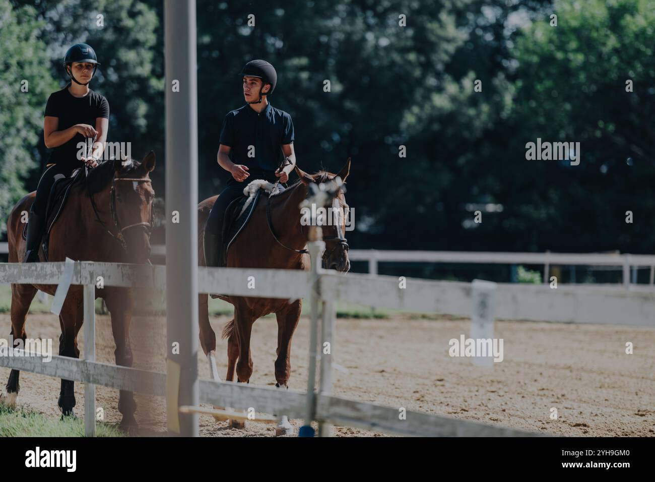 Professional equestrian riders hi-res stock photography and images - Alamy