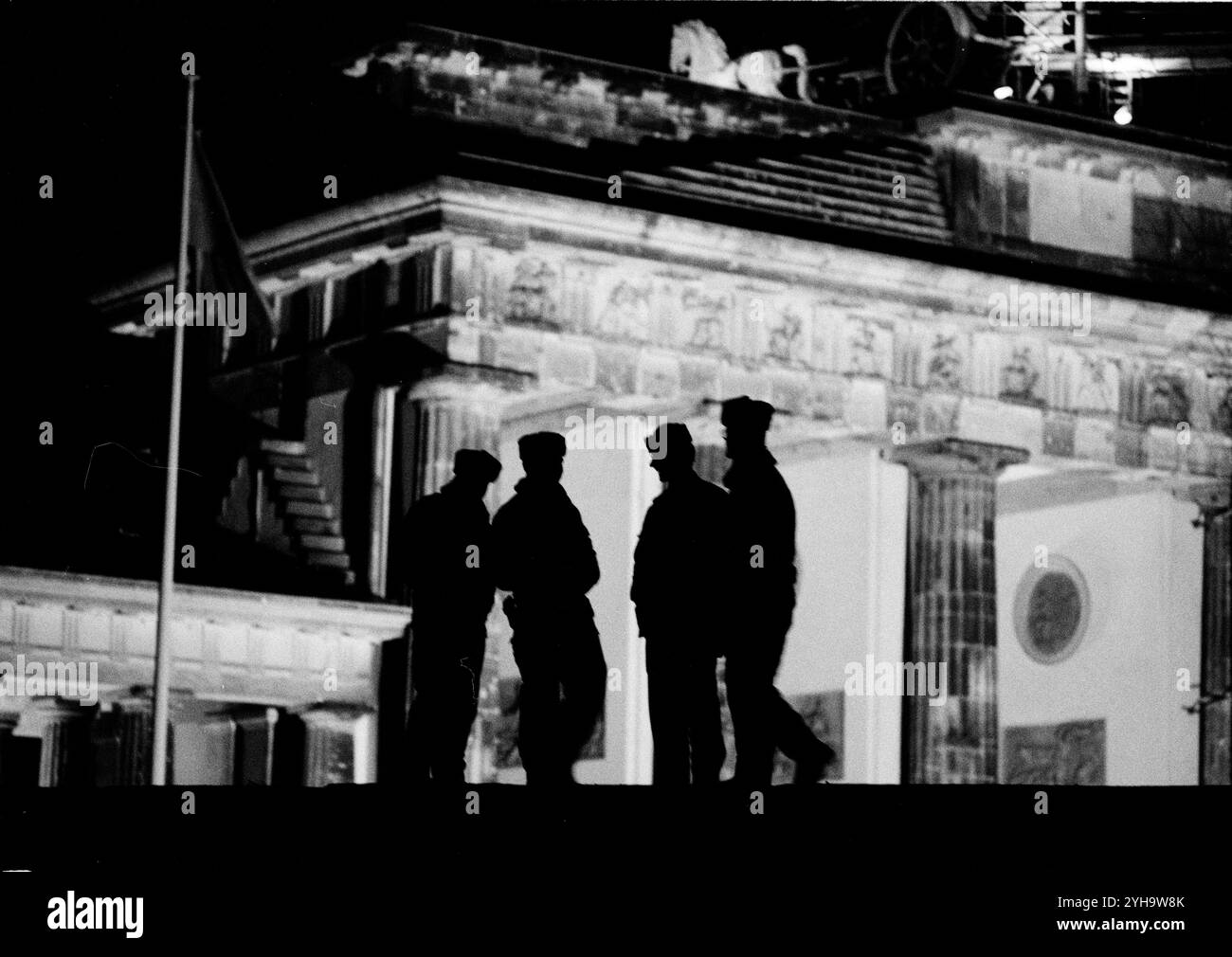 © John Angerson. November 1989: East Berliners flood into West Berlin ...