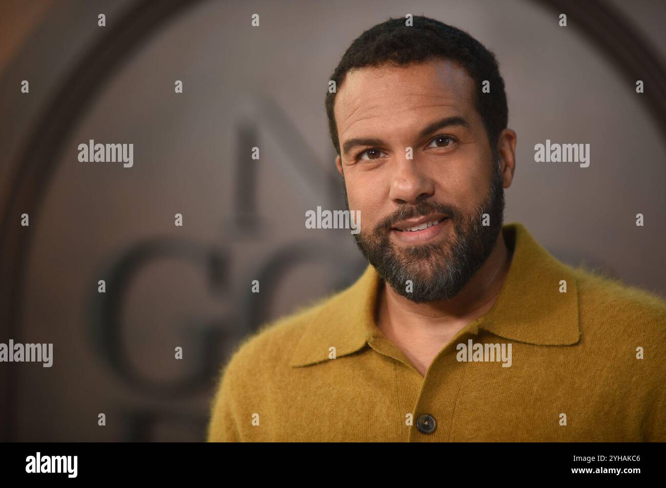 O-T Fagbenle arrives at a photo call for "No Good Deed" on Sunday, Nov