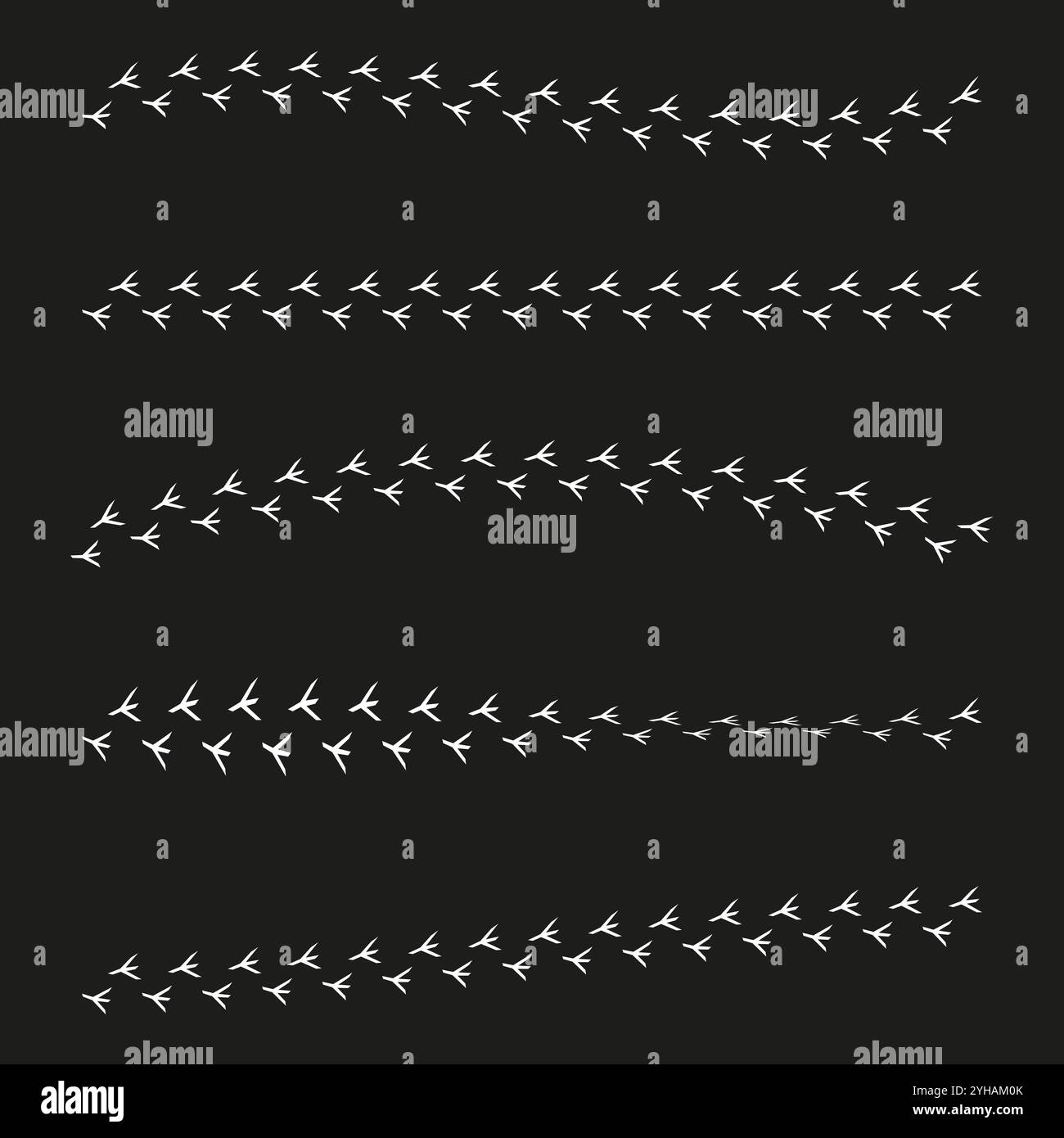 Flocking wild birds Stock Vector Images - Alamy