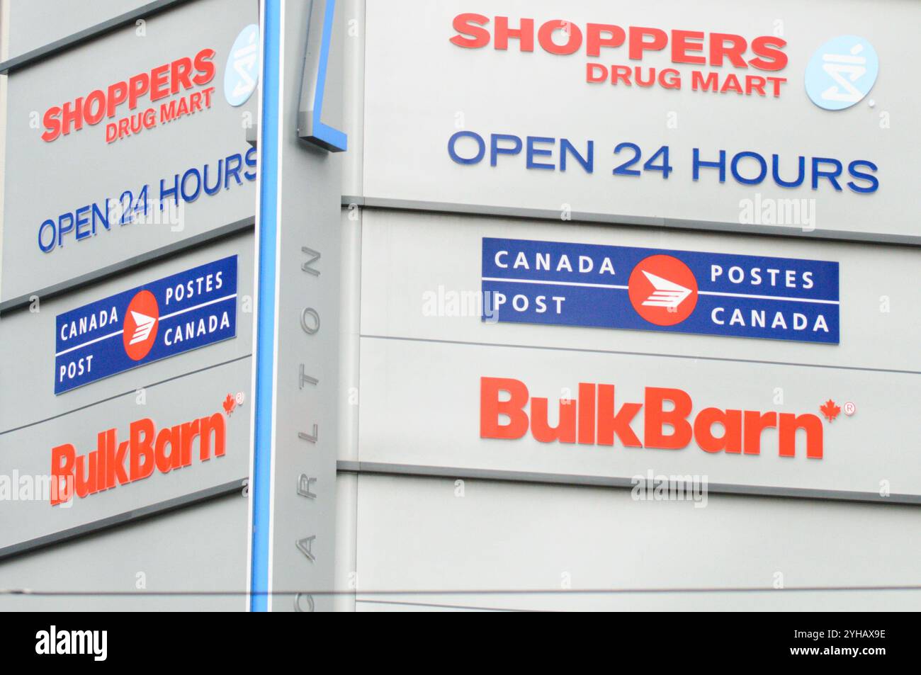 Toronto, ON, Canada – April 22, 2024: View at sign of a Bulk Barn store ...