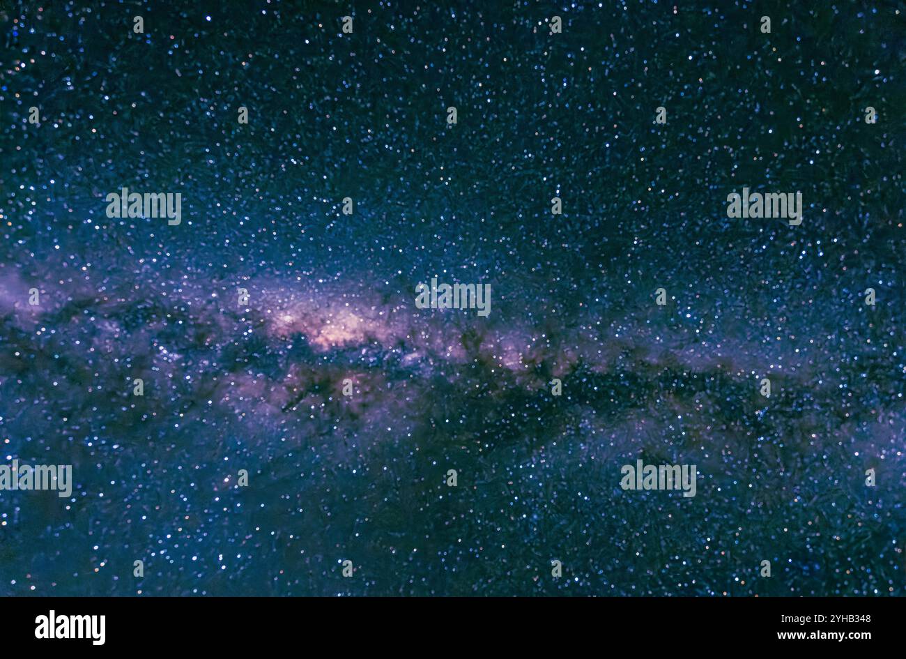 A stunning night sky filled with countless stars and the majestic Milky ...
