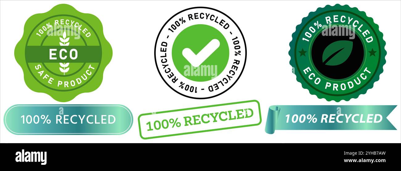 100 recycled Stock Vector Images - Alamy