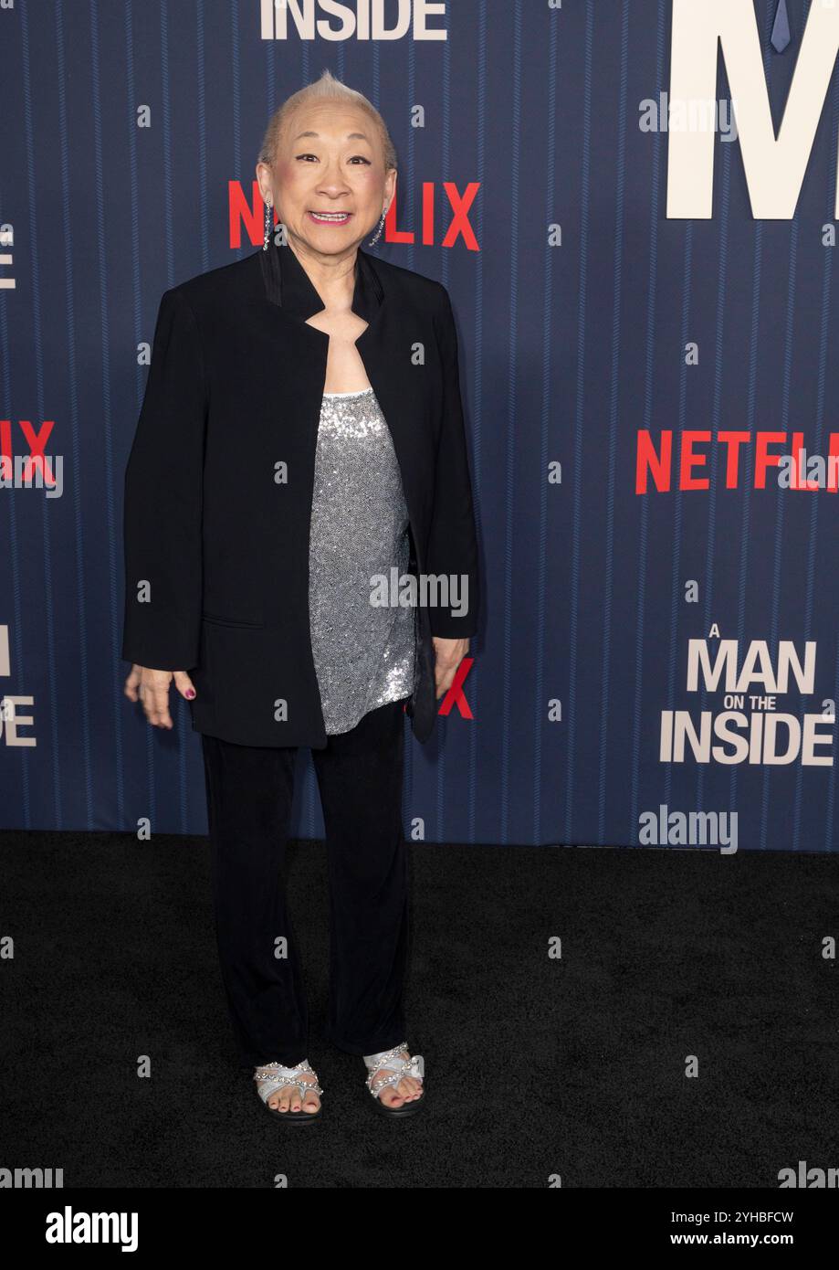 Los Angeles, USA. 10th Nov, 2024. LOS ANGELES, CA. November 10, 2024: Lori Tan Chinn at the premiere for Netflix's A Man on the Inside. Picture Credit: Paul Smith/Alamy Live News Stock Photo