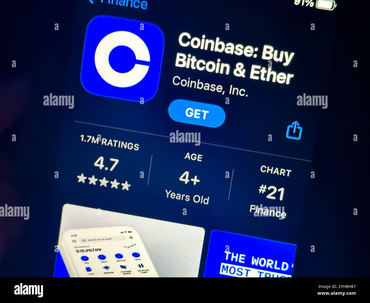 Coinbase brian armstrong hi-res stock photography and images - Alamy