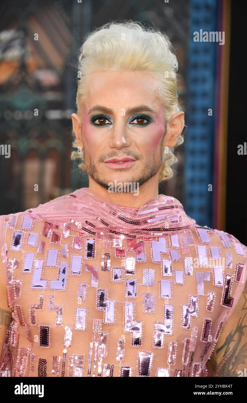 LOS ANGELES, CALIFORNIA - NOVEMBER 09: Frankie Grande attends the Los ...