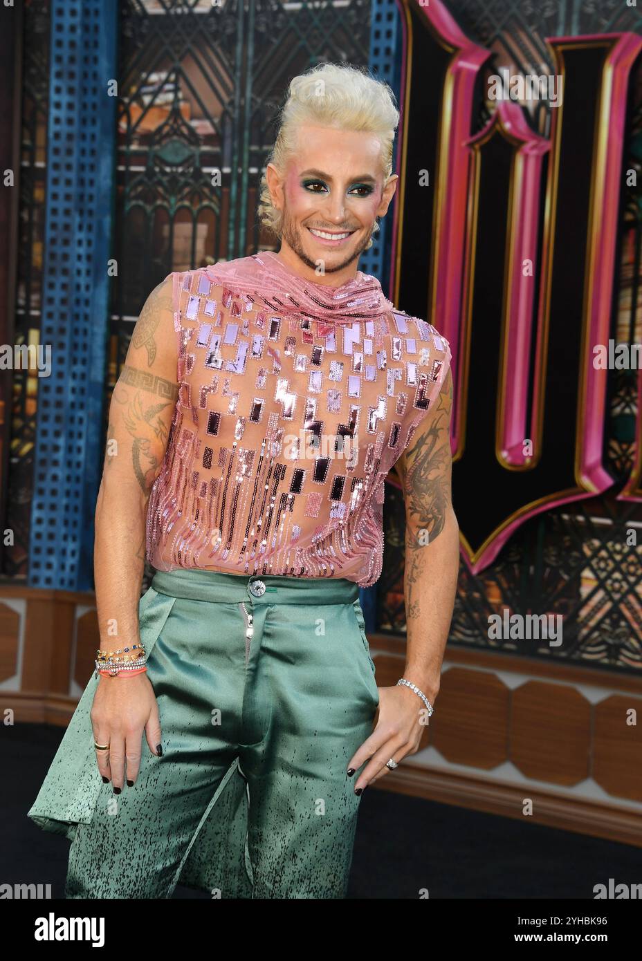 LOS ANGELES, CALIFORNIA - NOVEMBER 09: Frankie Grande attends the Los ...