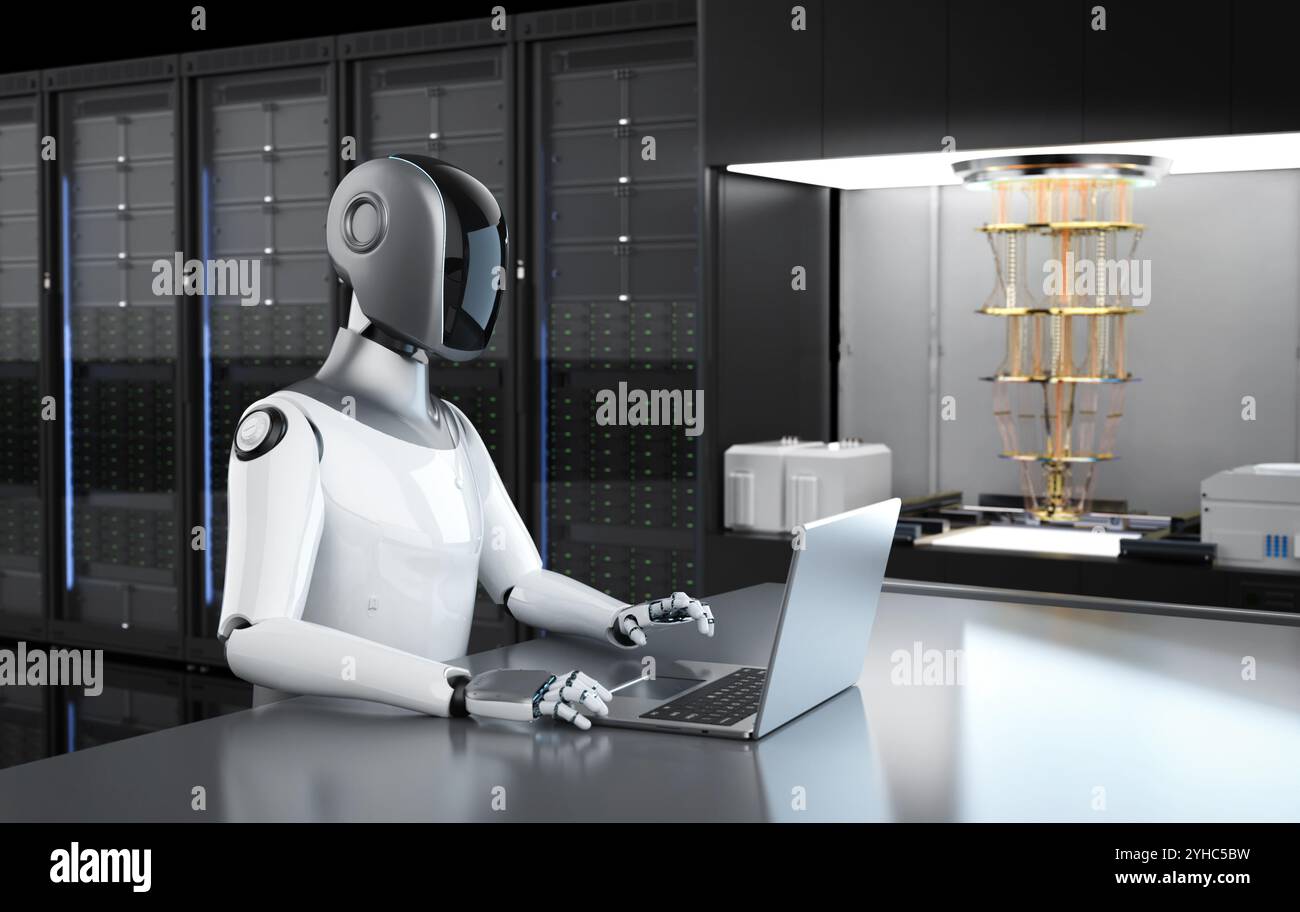 Quantum machine learning technology with 3d rendering cognitive ...