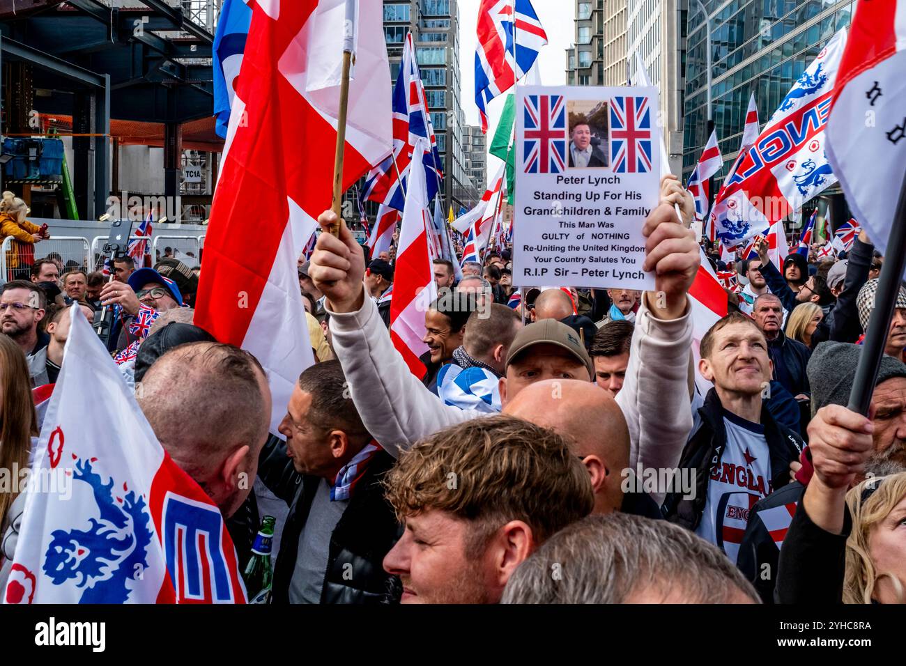 Unite the kingdom london march rally hi-res stock photography and ...