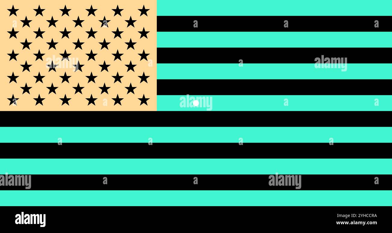 Negative american flag hi-res stock photography and images - Alamy, image size:1300x773