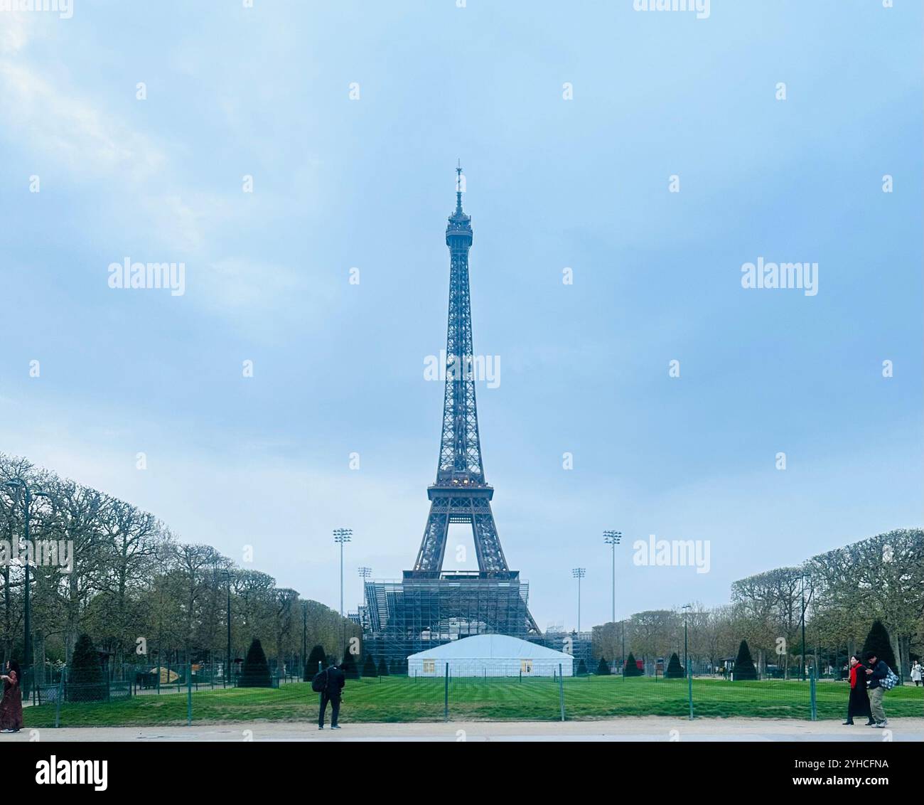 Eiffel Tower - Smartphone Captured Stock Image