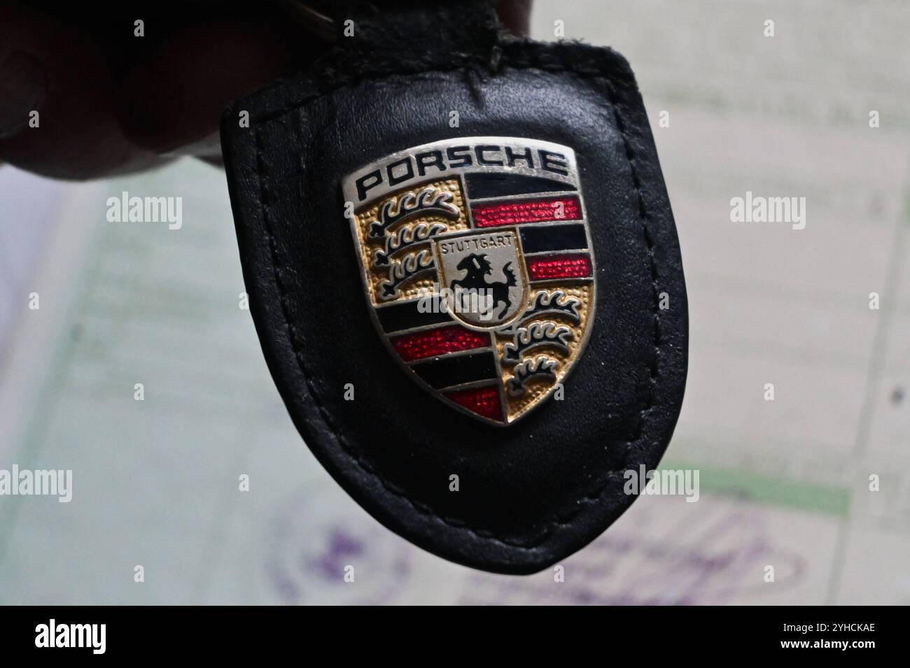 Schlüsselanhänger Wappen | PORSCHE